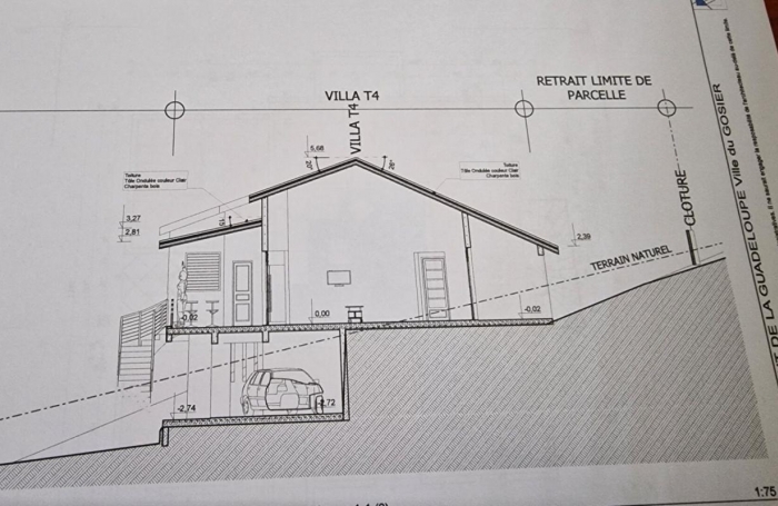 Vente Maison 150m&sup2; 4 pi&#232;ces Gosier