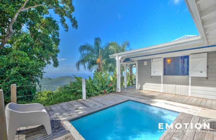 5 GITES INDÉPENDANTS - VUE MER & MONTAGNE - POINTE NOIRE