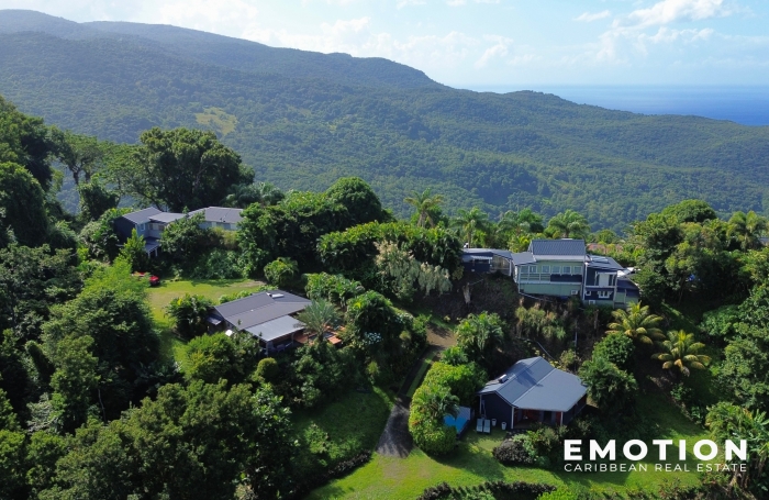 5 GITES INDÉPENDANTS - VUE MER & MONTAGNE - POINTE NOIRE