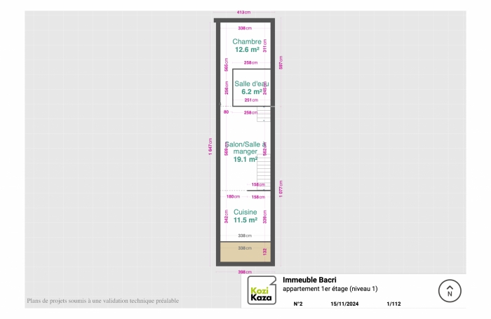 IMMEUBLE DE RAPPORT - 138 M2 - POINTE-A-PITRE - MANDAT EXCLUSIF