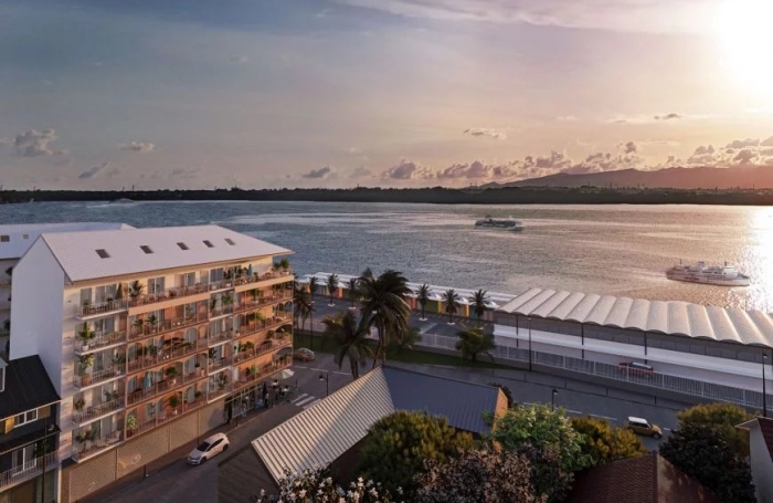 Vente Appartement 57.15m&sup2; 3 pièces Pointe-&agrave;-Pitre