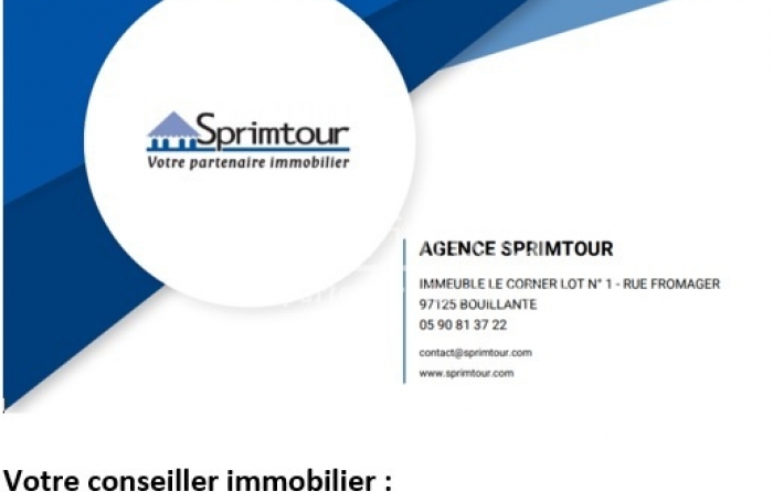 BOUILLANTE - Terrain de 2608 m2 - Bord de mer, plage à pied