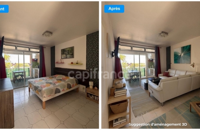 Vente Appartement 22m&sup2; 1 pièce Saint Fran&ccedil;ois