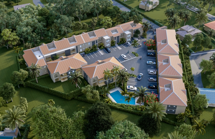 Nouvelle résidence DIAMANT, à Sainte Anne, quartier Gissac, du studio au 3 pièces.