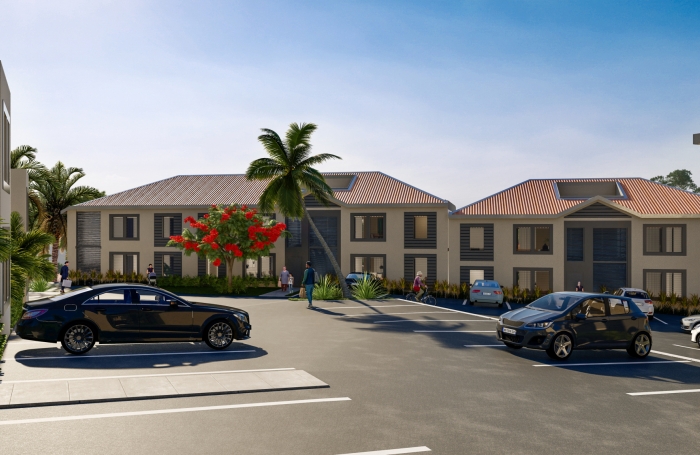 Nouvelle résidence DIAMANT, à Sainte Anne, quartier Gissac, du studio au 3 pièces.