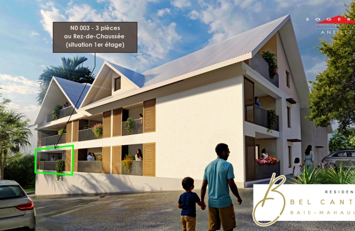 Grand appartement 3 pièces neuf - Large terrasse