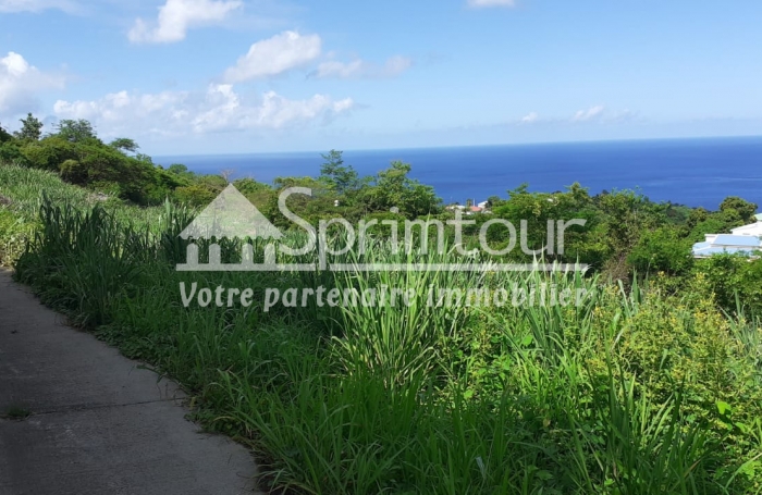 TERRAIN RARE - Vue mer panoramique - 2700 m2