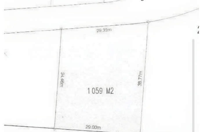 Vente Terrain 1059m&sup2; Bouillante