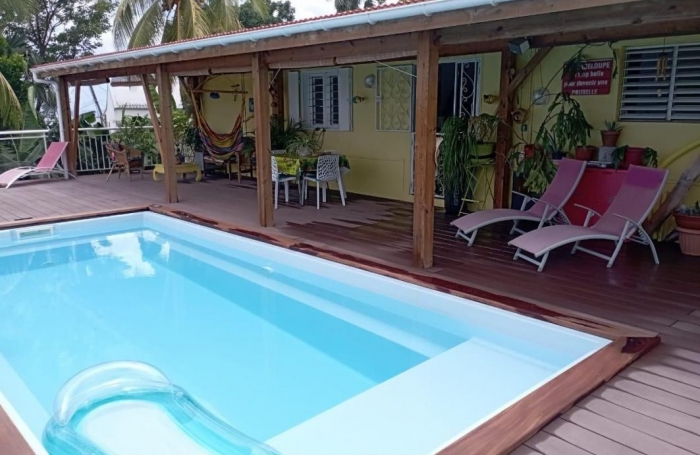 Vente Maison 73m&sup2; 4 pi&#232;ces Bouillante