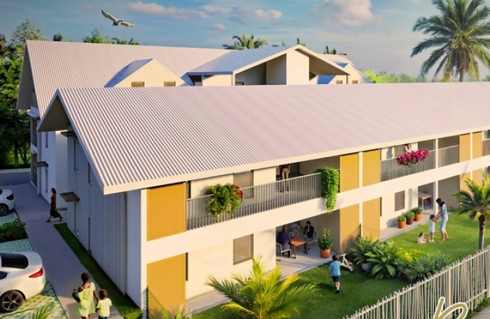 Vente Appartement 44m&sup2; 2 pièces Baie Mahault