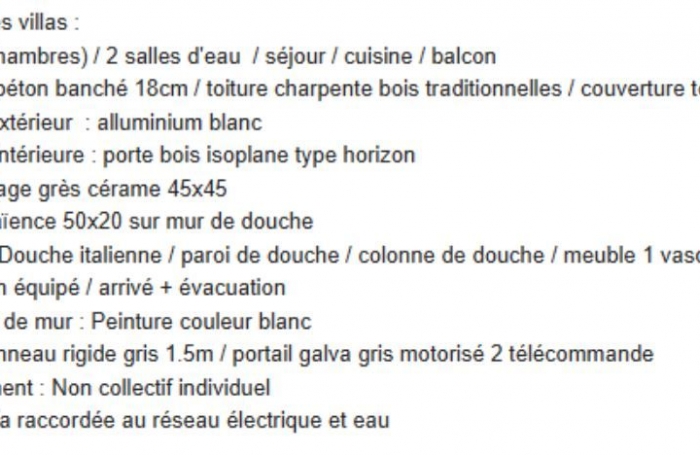 Vente Maison 88m&sup2; 4 pièces Le Moule