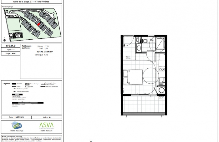 STUDIO RESIDENCE NEUVE DE STANDING FACE A LA MER