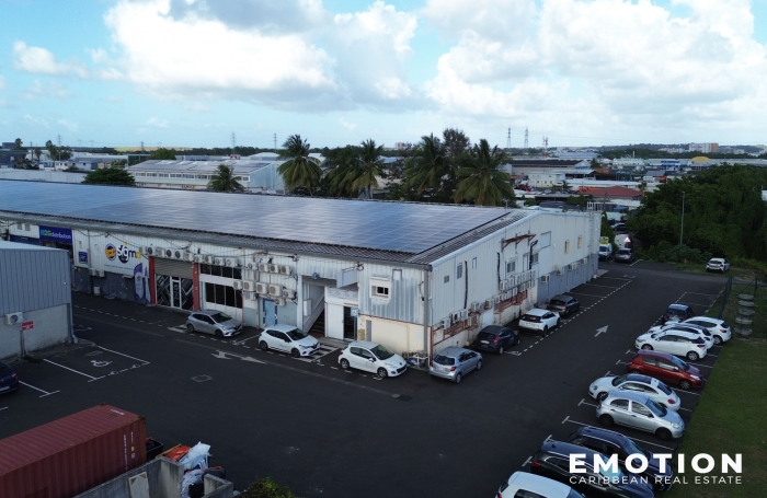 Bureaux 300 m2 divisibles à Baie-Mahault Jarry ( Guadeloupe)