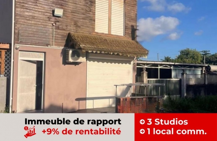 Vente Immeuble 75.6m&sup2; 4 pi&#232;ces Les Abymes