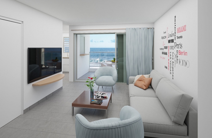 Vente Appartement 51.7m² 2 pièces Le Moule