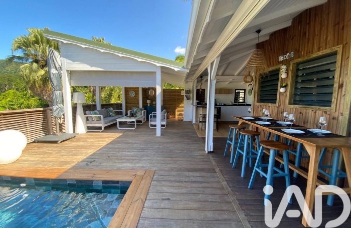 Vente Maison 90m&sup2; 4 pièces Deshaies