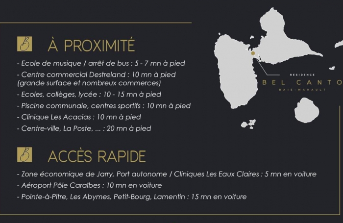 APPARTEMENT F2 NEUF - RDC - DESTRELLAN