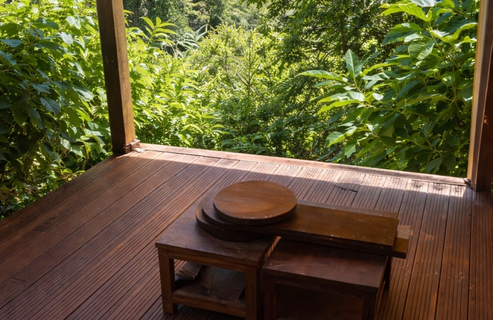 Bel appartement T3 avec terrasses et jardin   Petit-Bourg (Fontarabie)