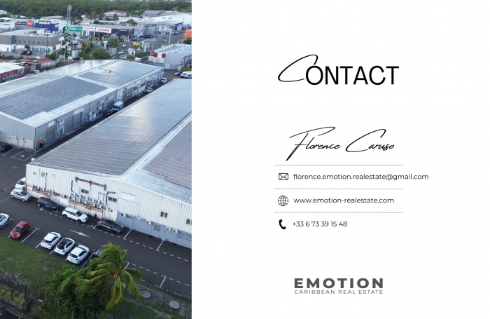 Bureaux 300 m2 divisibles &agrave; Baie-Mahault Jarry ( Guadeloupe)