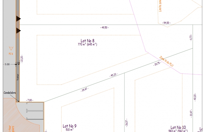 - BAIE-MAHAULT   lotissement r&eacute;sidentiel de 12 parcelles, &laquo; Les Jardins de Tivoli &raquo;,