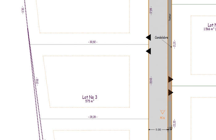 - BAIE-MAHAULT   lotissement r&eacute;sidentiel de 12 parcelles, &laquo; Les Jardins de Tivoli &raquo;,