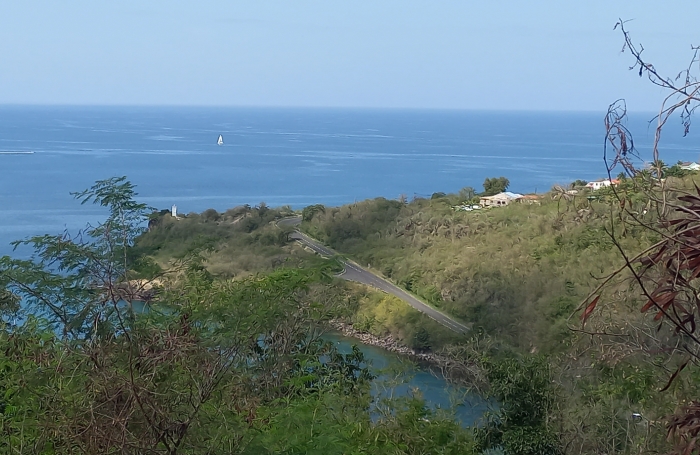 Terrain &agrave; vendre   Vue mer exceptionnelle   Vieux-Habitants