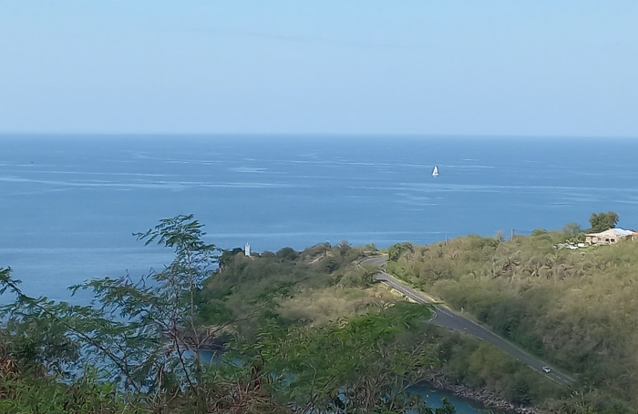 Terrain &agrave; vendre   Vue mer exceptionnelle   Vieux-Habitants