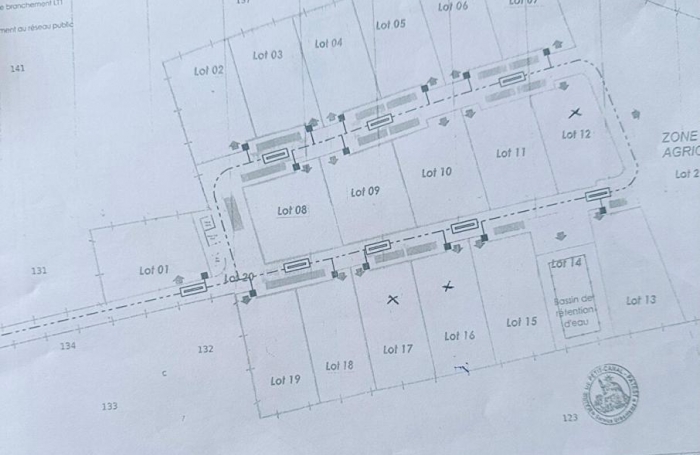 Vente Terrain 760m&sup2; Petit-Canal