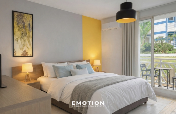 Studio climatis&eacute; de 25 m2   Saint-Fran&ccedil;ois   Mandat exclusif   R&eacute;sidence s&eacute;curis&eacute;e