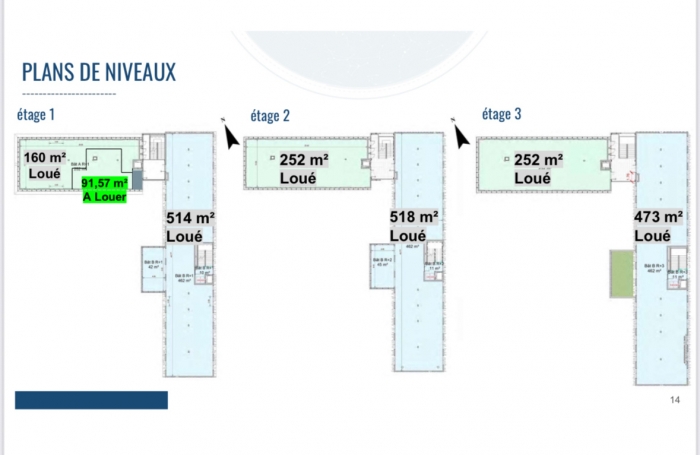 LOCAL COMMERCIAL DE91,57 m2 &agrave; l'&eacute;tage  EMPLACEMENT PREMIUM ZAC DE DOTHEMARE IMMEUBLE VEGA