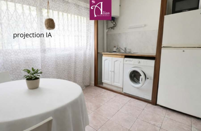 Studio &agrave; vendre Gosier Bas du Fort   27 m2   R&eacute;sidence s&eacute;curis&eacute;e avec piscine   Fort potentiel locatif