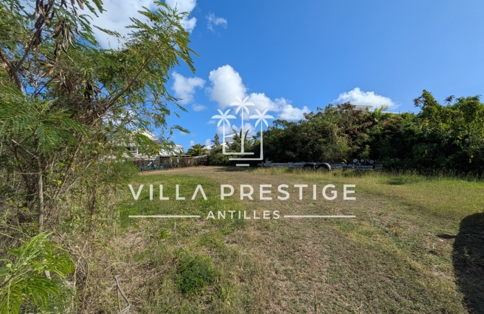 Terrain vue mer 1000 m2 Helleux
