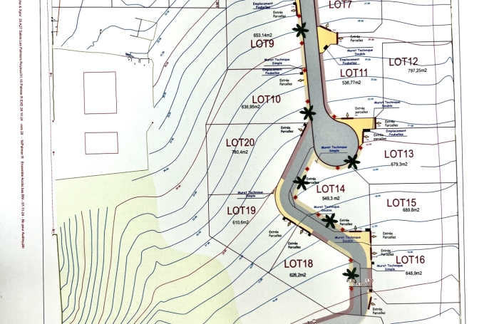TERRAIN VUE MER LOTISSEMENT VIABILISE (LOT 9)