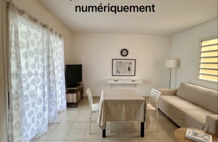 Vente Appartement 40m&sup2; 2 pièces Baie Mahault