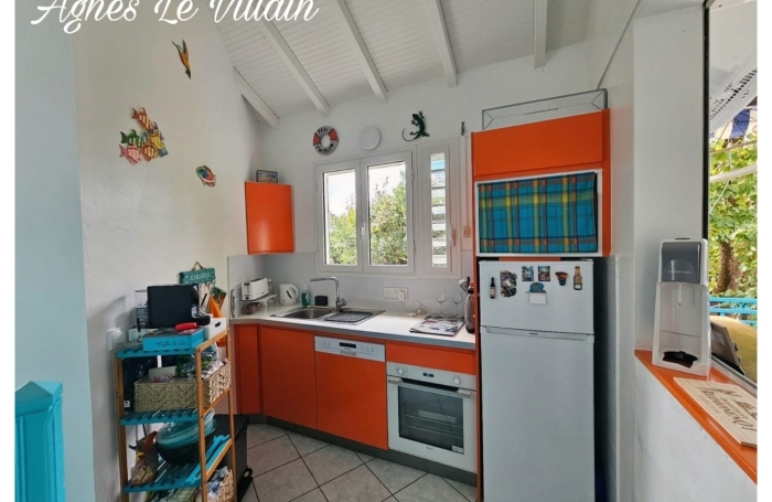 Vente Appartement 53m&sup2; 3 pièces Deshaies