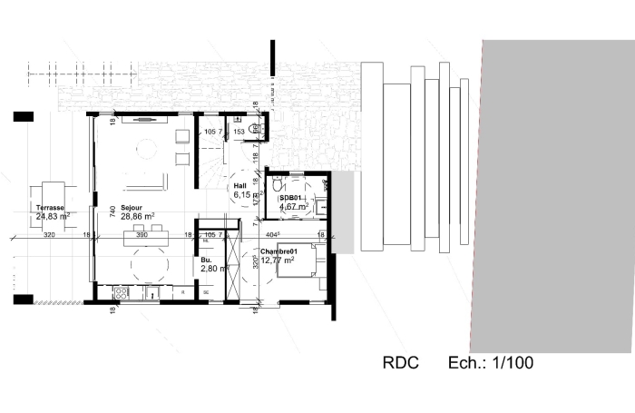 A VENDRE - 4 Villas neuves R+1 -  PROGRAMME IMMOBILIER &laquo; LE COIN DE LA GRIPPI&Egrave;RE &raquo;