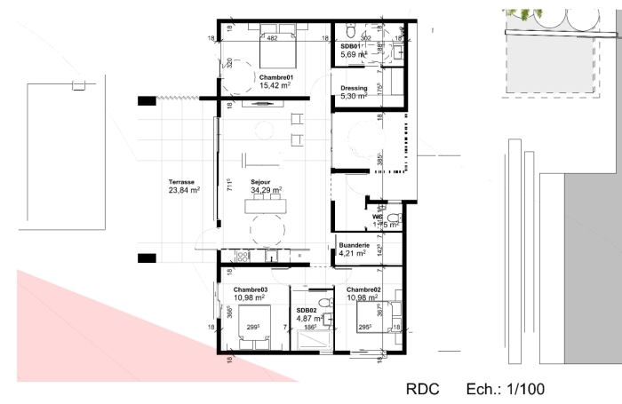 A VENDRE - 4 Villas neuves R+1 -  PROGRAMME IMMOBILIER &laquo; LE COIN DE LA GRIPPI&Egrave;RE &raquo;