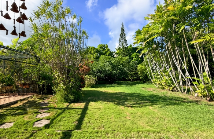 Villa F5 meubl&eacute;e, grands volumes ouverts, magnifique jardin arbor&eacute;
