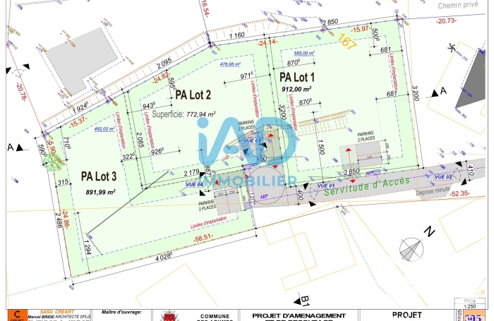 Vente Terrain 773m&sup2; Les Abymes