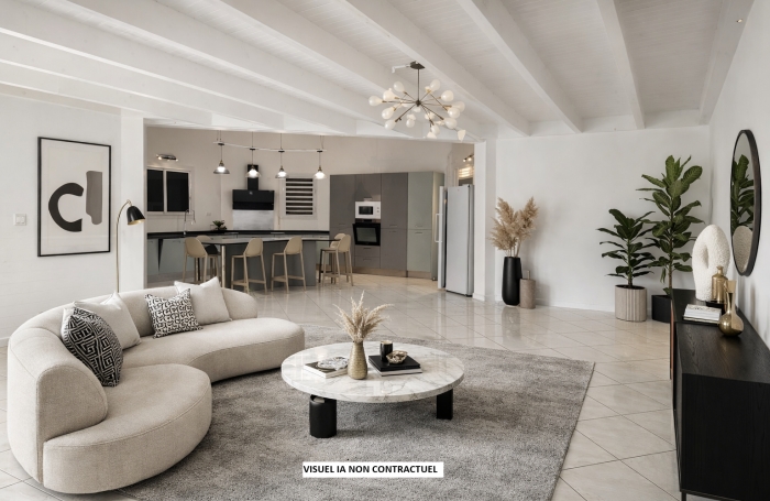 POINTE-NOIRE   VILLA DE 150 M2 AVEC PISCINE AU SEL & JACUZZI
