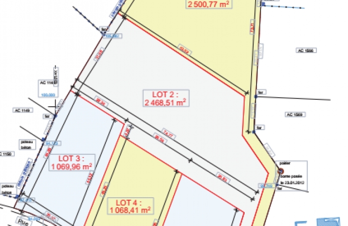 VIEUX-FORT - TERRAIN CONSTRUCTIBLE - IMPRENABLE VUE SUR LES SAINTES - lot 2