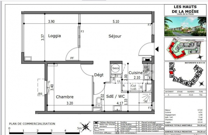 Vente Maison 41.15m&sup2; 2 pi&#232;ces La Trinité