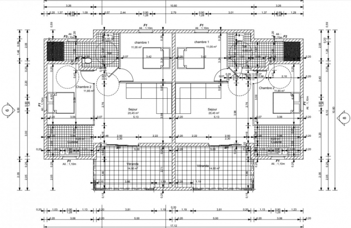 Vente Appartement 59m&sup2; 3 pi&#232;ces Le François