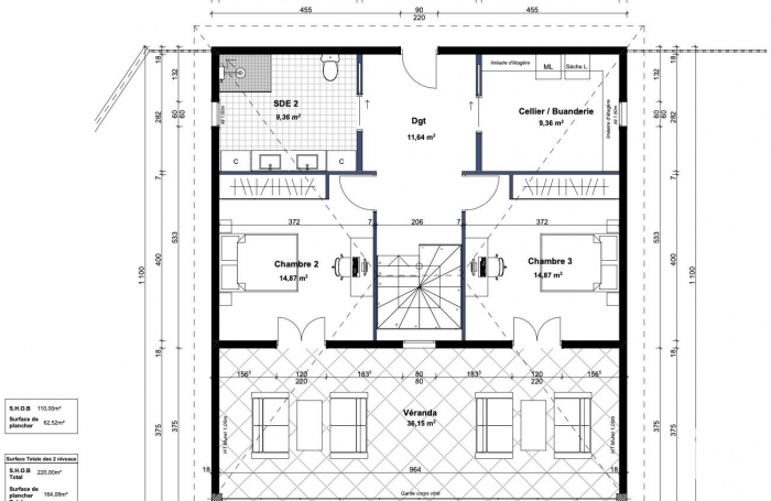 Vente Maison 220m&sup2; 5 pi&#232;ces Ducos