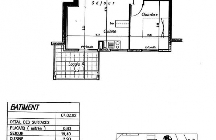 Vente Appartement 42.67m&sup2; 2 pi&#232;ces Fort de france