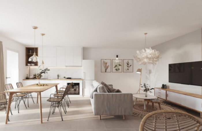 Programme neuf, Apt T3 en R+1, Résidence EDEN PARK - FORT-DE-FRANCE