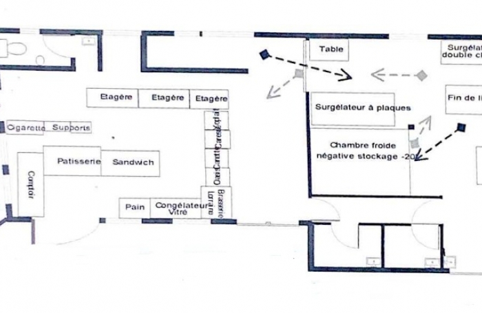 Vente Fonds de commerce 110m&sup2; Fort de france