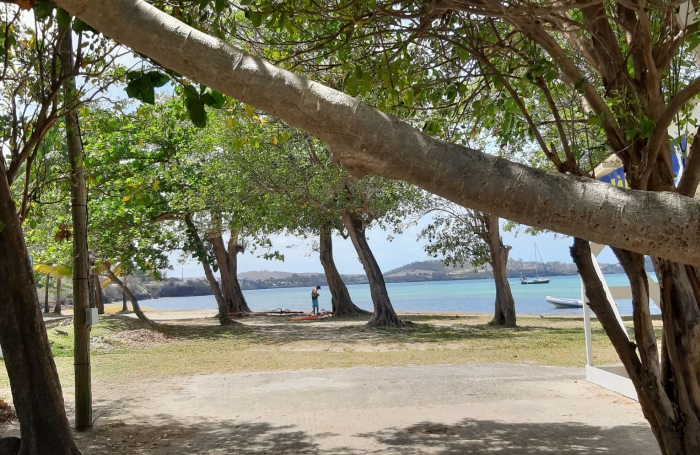 &nbsp;Sur la plage...parcelle de 585 m2 &agrave; la Pointe FAULA