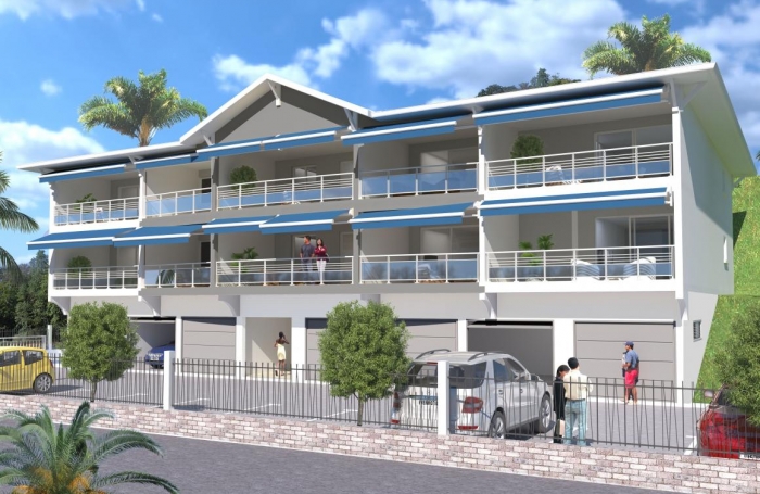 Vente Appartement 39m&sup2; 2 pi&#232;ces Les Trois Ilets