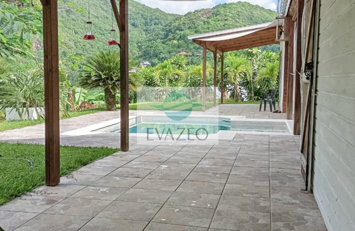 Villa 168m2 2ch + T2 indépendant - Piscine - LE MARIN